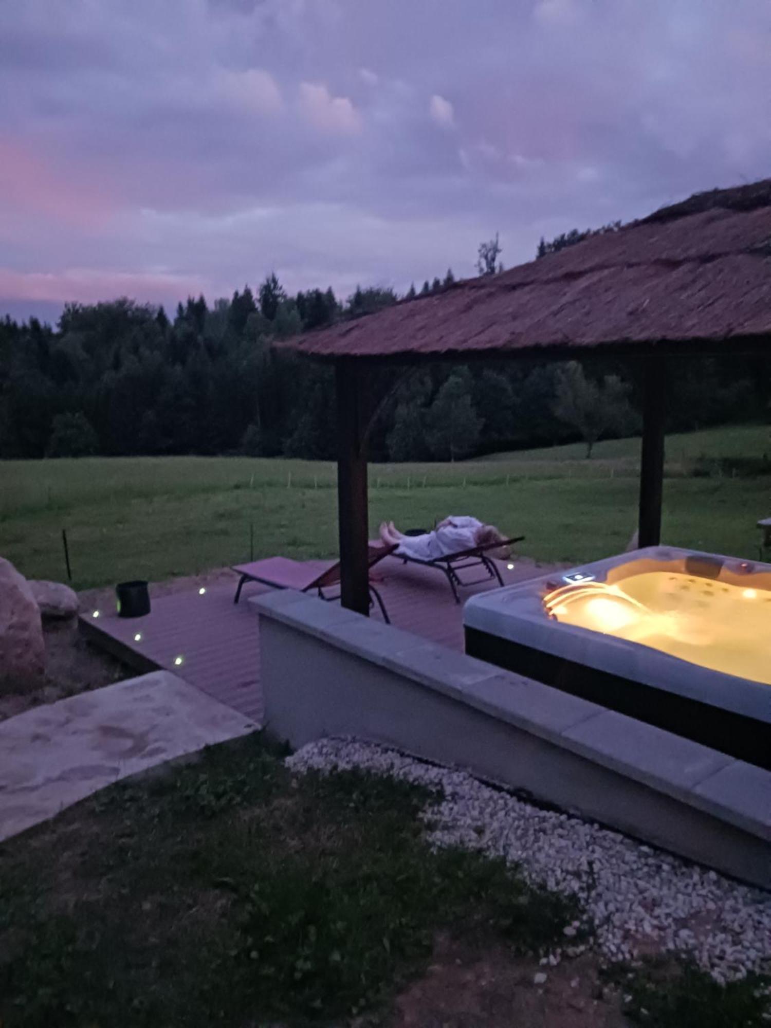 Les Accacias Bed & Breakfast Moyenmoutier Bagian luar foto